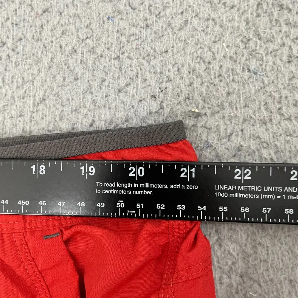 The North Face Home Game Shorts Men XL Red Outdoor Hiking Pull On